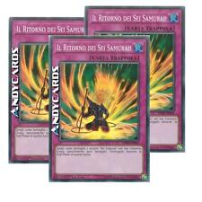 IL RITORNO DEI SEI SAMURAI! 3x (Return Six Samurai) • Super R • SPWA IT052 • 1Ed