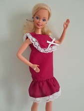 1984 Abito #9251 My First Barbie Fashions #7920 Superstar Mattel-NO DOLL