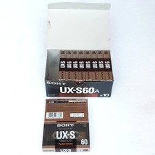 10 Audio Cassette Sony UX-S 60