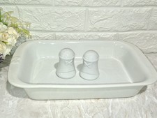  ANNI 80  PIROFILA E SET SALE   PEPE LE PORCELLANE DI BARILLA  CM36x22h6