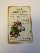 Livello 15 Grouching Tiger