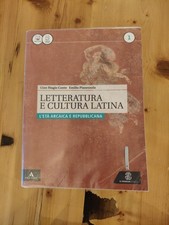 Letteratura cultura latina 1 - latina,