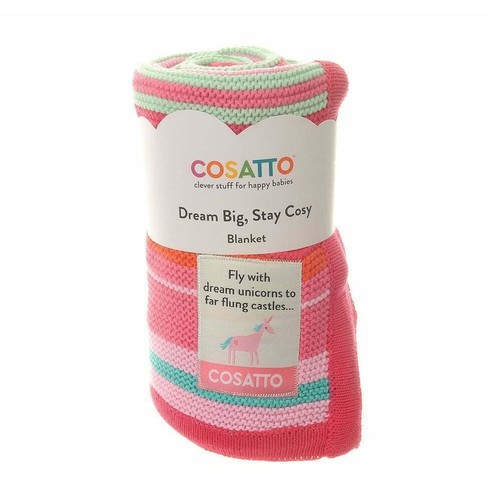 Coperta neonato maglia