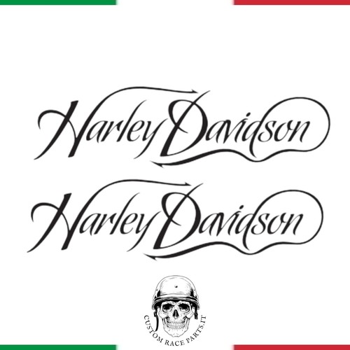 Kit adesivi harley davidson - kit, 2
