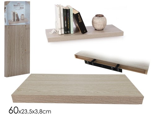 Mensola parete legno mdf - mensola,