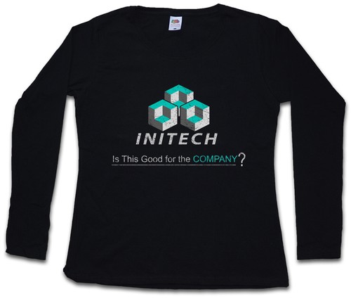 Initech shirt donna manica - initech, t-shirt