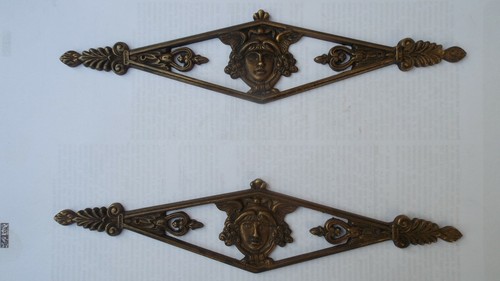 Coppia fregi impero con - coppia, di