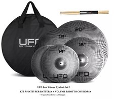 UFO Low Volume Cymbals Set 2