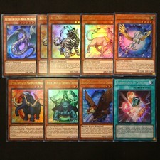 LOTTO 9 CARTE BESTIA CRISTALLO