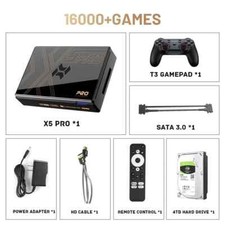 Kinhank Super Console X5 PRO Retro Game Console 4TB 16000+ giochi RK3588 8GB DDR4