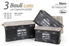 SET 3 BAULI BOX IN LATTA CON