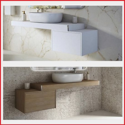 Mensola porta lavabo legno - mensola,