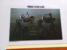 Yamaha XJ 750 A - XJ 750 E 1981 depliant GIAPPONESE originale