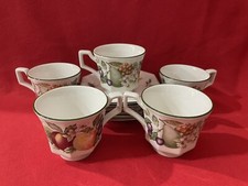 Set tazze + piattini frutta