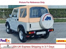 Soft top premium Suzuki Samurai 1986-1994-colore marrone sabbia tela alta qualità