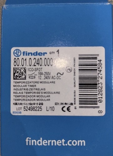 Timer temporizzatore finder - timer,