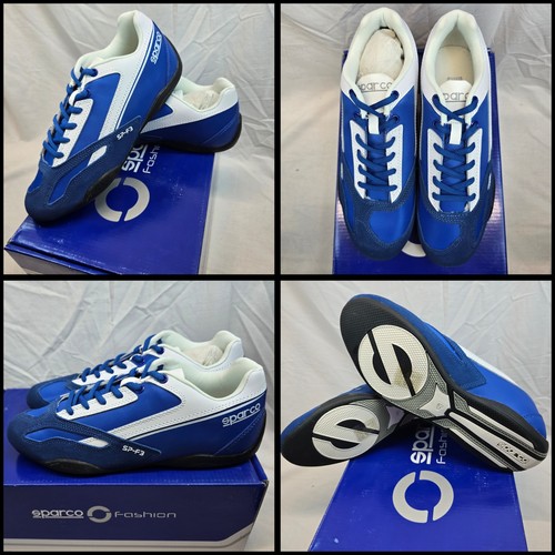 Sparco blue white shoes - sp-f3, blue/white