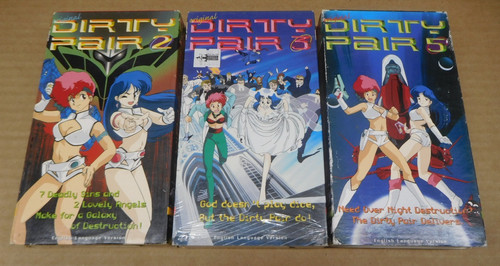 Original dirty pair anime - dirty,