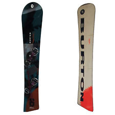 BURTON VINTAGE SNOWBOARD PJ 6.3 THREE 1992 COMPLETO DI ATTACCHI ORIGINALI