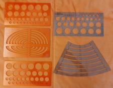 SET CURVILINEE E MASHERE PER DISEGNATORI (N.RO 5)