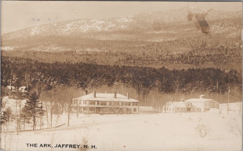 Jaffrey 1906 rppc the ark - jaffrey,, nh: