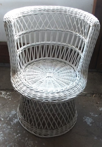 Poltrona rattan intrecciata - poltrona, in
