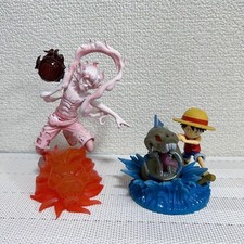 One Piece Rufy Figure Set Anime Autentico Giappone Usato Raro
