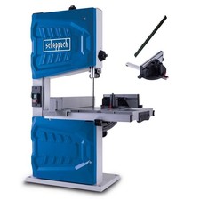 Scheppach sega a nastro HBS261 sega a nastro fino a 245 mm di larghezza/130 mm di altezza calibro di taglio trasversale