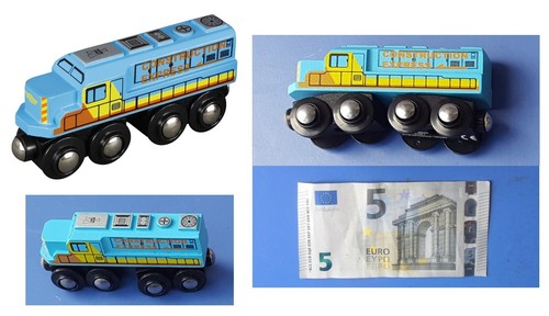 Locomotiva locomotore legno - in,