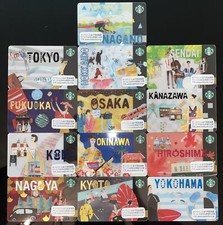 Starbucks Lot Of 13 2016 Japan