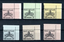 VATICANO 1954 SEGNATASSE SERIE