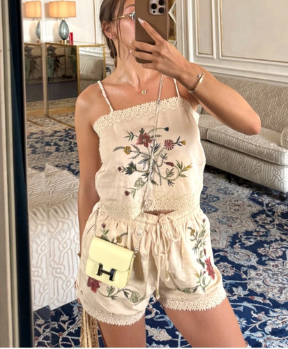Set top bermuda - zara, zw