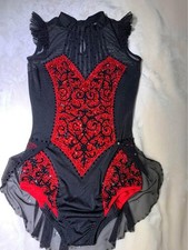 Rhythmic gymnastics leotard