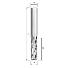 Fresa elicoidale per legno