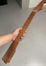 4a Roasted flame acero 22frets manico chitarra elettrica lucido 25,5 pollici ruota traliccio