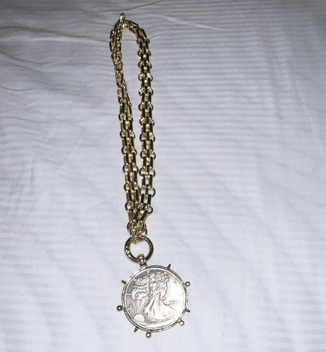 Collana catena maglia tono - , oro