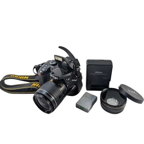 Nikon d3300 dslr 55mm vr - d3300,