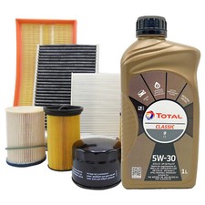 Kit tagliando 4 filtri e 4 Lt