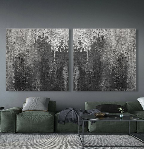 Xxl quadro tela astratto - tela,