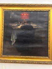 quadro olio su tela del