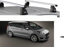 BARRE PORTATUTTO ALLUMINIO PEUGEOT 5008 ANNO 2014 OMOLOGATE E MADE IN TALY