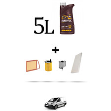 HOFFCAR Kit tagliando 4 FILTRI