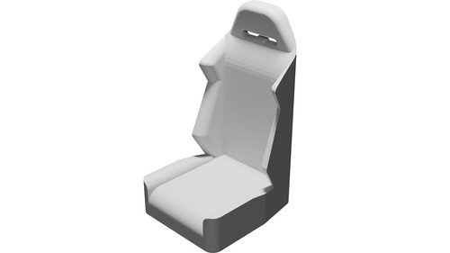Sedile racing per auto - sedile,