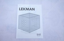 IKEA LEKMAN Scatola Cubo