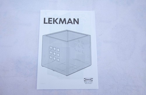 Ikea lekman scatola cubo - lekman,
