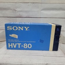 VINTAGE SONY HVT-80 FILM VIDEO