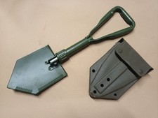 Ex MOD /| Genuine German Army Folding Shovel Spade Entrenching Tool in Case
