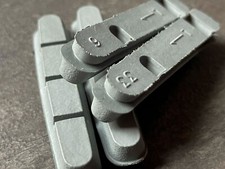 SET 4x MICHE SUPERTYPE e simili compatibili Campagnolo Pattini BRAKE PADS CARBON