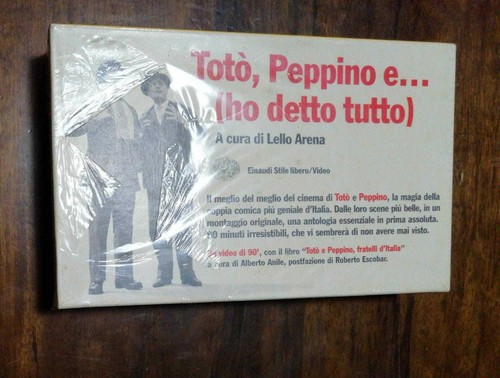 Vhs totò peppino ho - vhs, -totò,