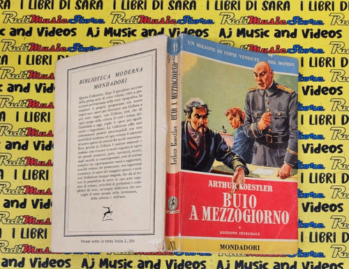 Book libro buio mezzogiorno - book, a